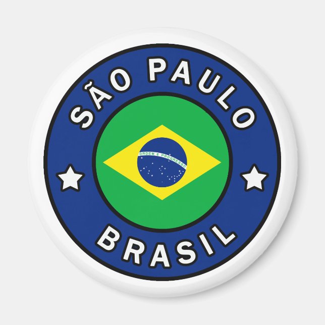 Íman São Paulo Brasil (Frente)