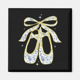 Íman Sapatilhas de Ballet Bailarina, Camiseta de Dança 