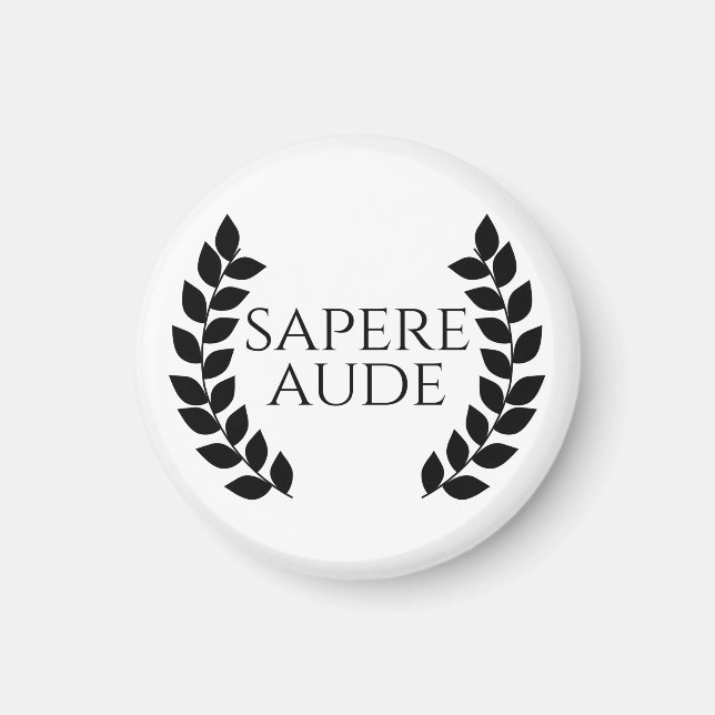 Íman Sapere Aude (Frente)