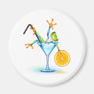 Íman Sapo do cocktail