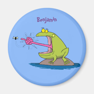 Íman Sapo engraçado e desenho animado