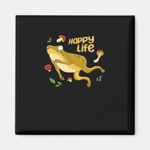 Íman Sapo Feliz Design Mínimo Essencial