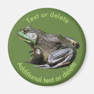 Íman Sapo Grande e Velho Natureza Animal Personalizado