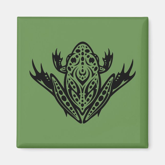Íman Sapo Leopardo Tribal (Frente)