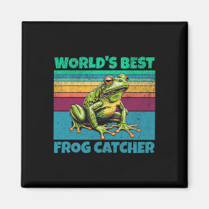 Íman Sapo Mundos Melhor Captura Amphibian Engraçado
