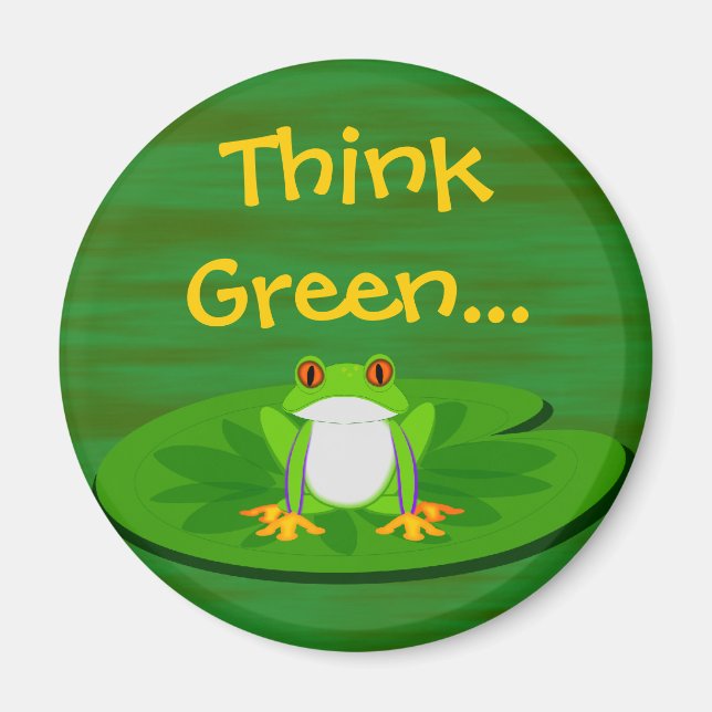 Íman Sapo no Lilypad (Frente)