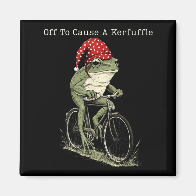 Íman Sapo para Causar uma Confusão Engraçado Weirdcore (Frente)
