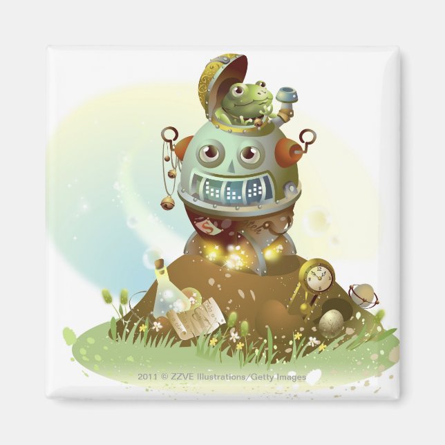 Íman Sapo proveniente de um OVNI (Frente)