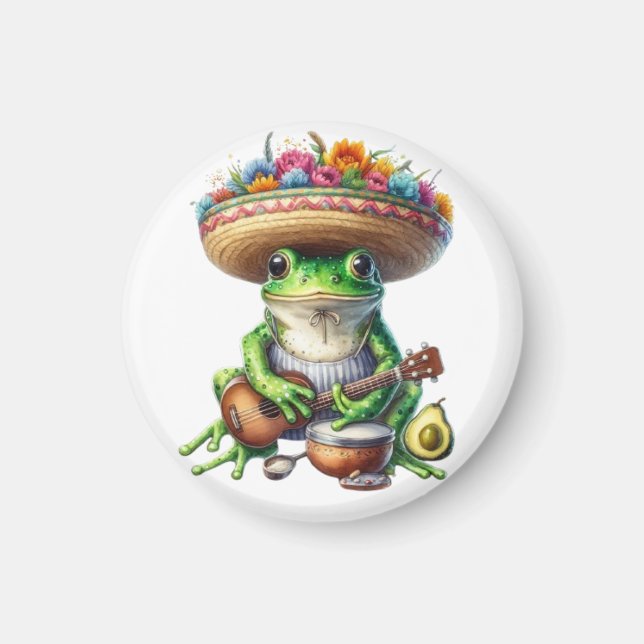 Íman Sapo Verde Musical (Frente)