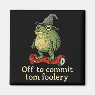 Íman Sapo Whimsical Para Cometer O Tom Foolery Para