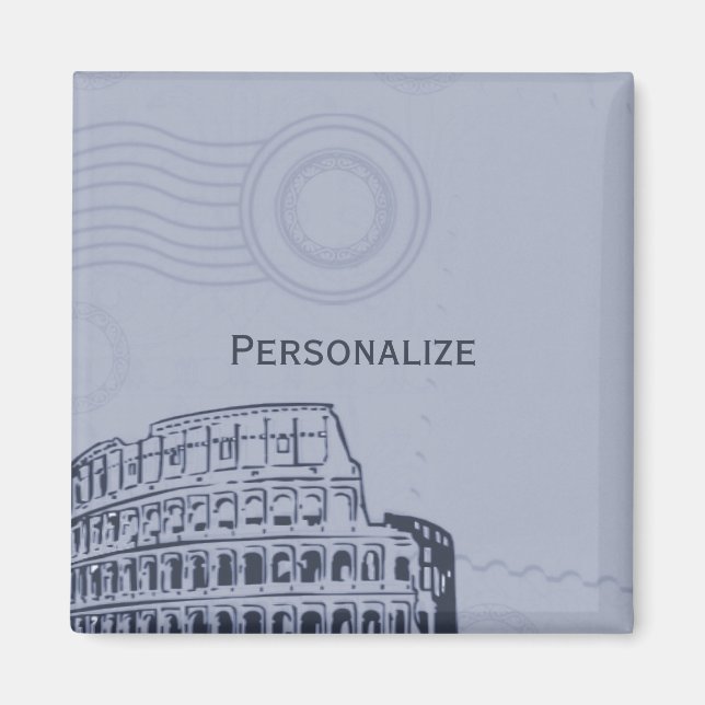 Íman Sapphire Roman Magnet (Frente)