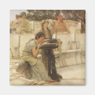 Íman Sappho e Alcaeus por Sir Lawrence Alma Tadema