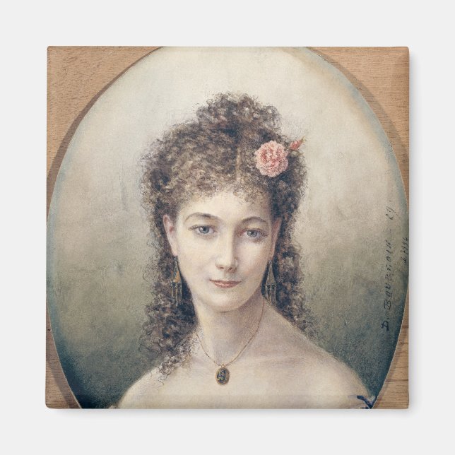 Íman Sarah Bernhardt 1869 (Frente)