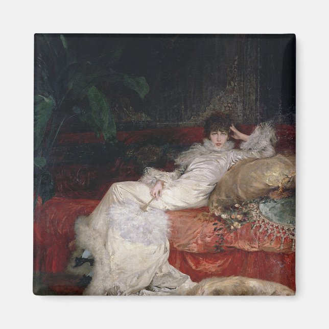Íman Sarah Bernhardt 1876 (Frente)
