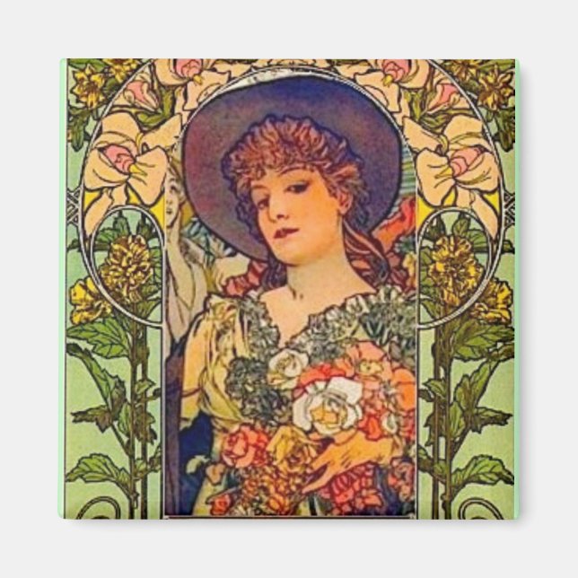 Íman Sarah Bernhardt Tosca (Frente)