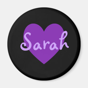 Íman Sarah no roxo
