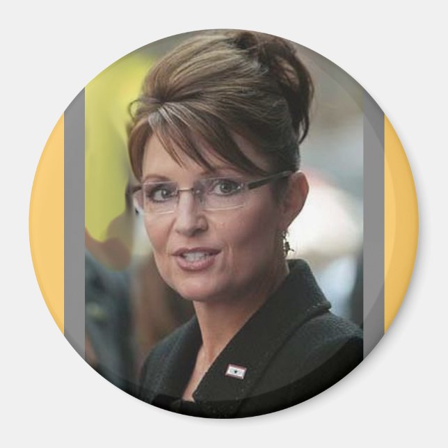 Íman Sarah Palin Fotografia Magnets (Frente)
