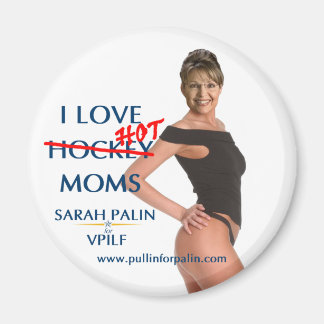 Íman Sarah Palin - I Love Hot(ckey) Mães Magnet