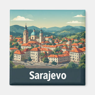 Íman Sarajevo Bósnia Viagem Lembrança Souvenir 🗺️