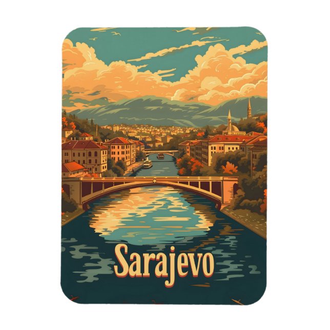Íman Sarajevo Vintage (Vertical)