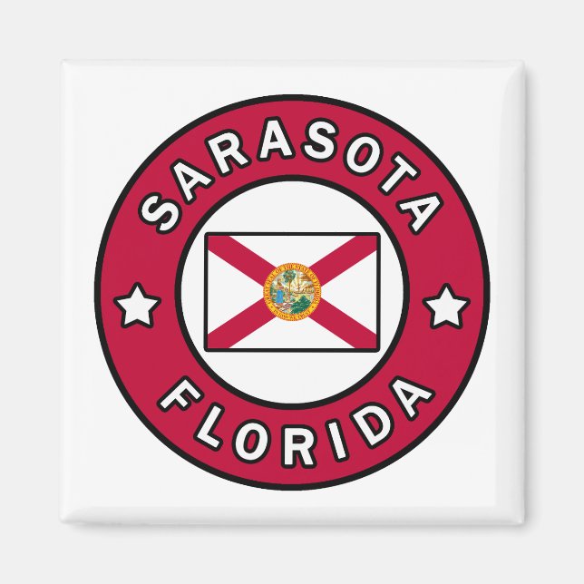 Íman Sarasota Flórida (Frente)