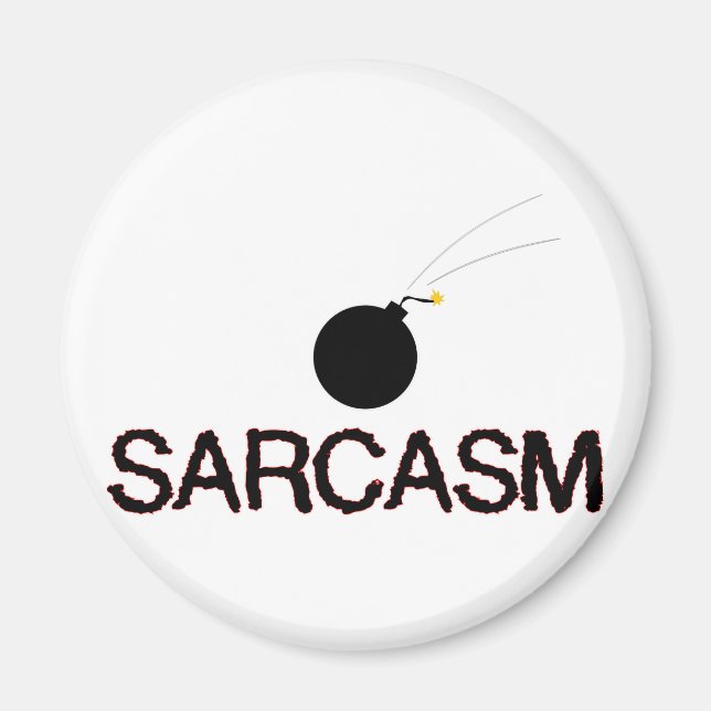 Íman Sarcasm Bombed (Frente)
