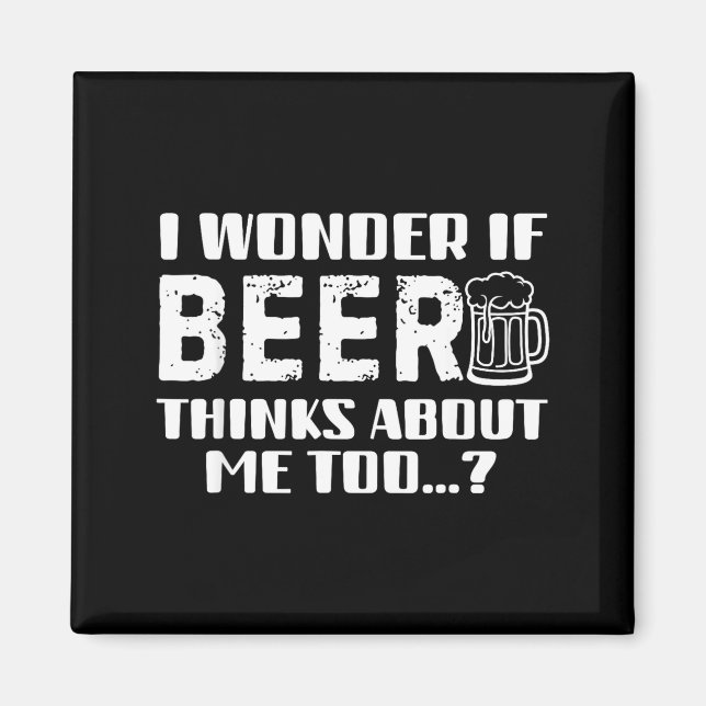 Íman Sarcastic Drinking Funny Beer Day Drinking Beer Qu (Frente)