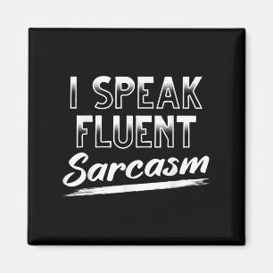 Íman Sarcástico Dark Humor Inteligente Engraçado Eu Fal