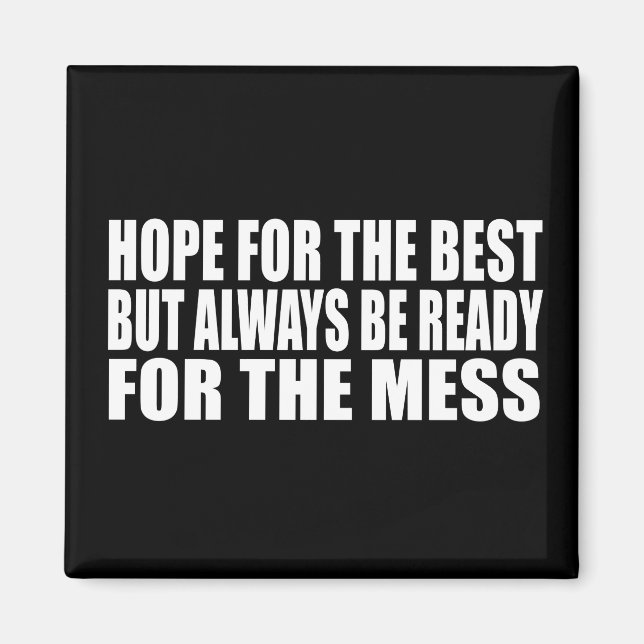 Íman Sarcástico engraçado diz citações famosas (Frente)