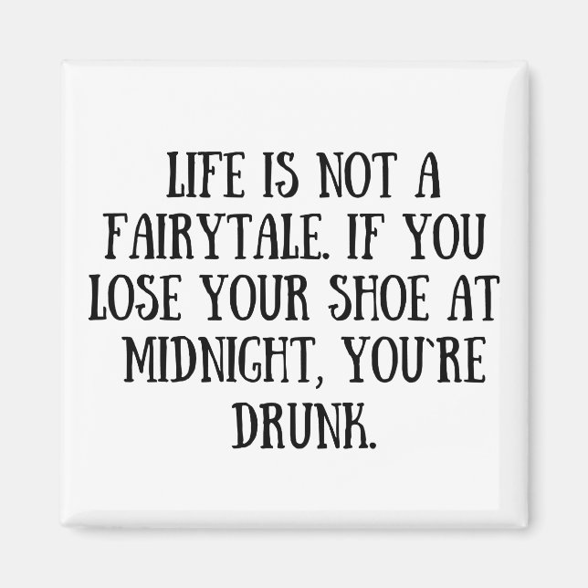 Íman Sarcástico engraçado diz citações famosas (Frente)