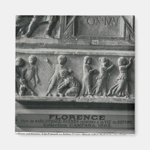 Íman Sarcófago do detalhe que descreve o jogo das