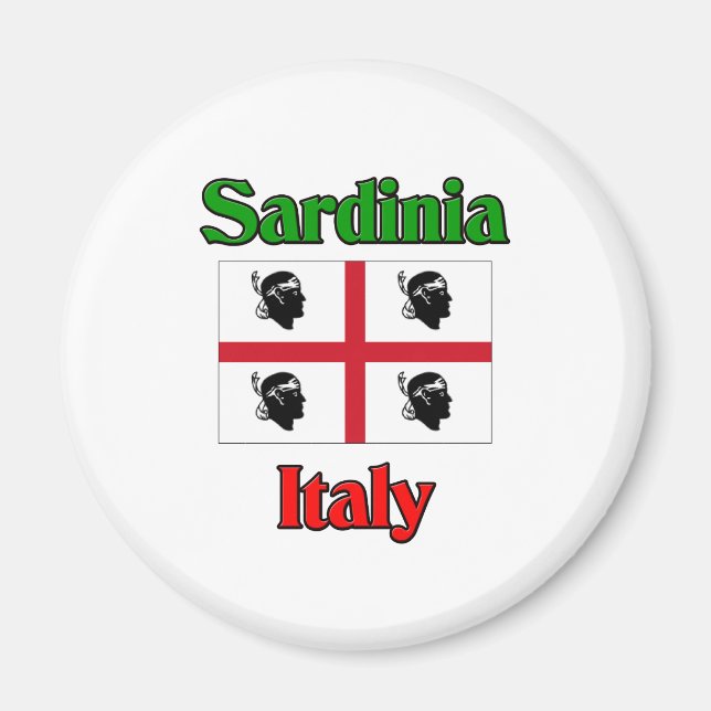Íman Sardenha Itália (Frente)