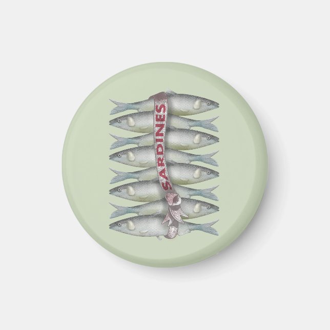 Íman Sardinhas frescas (Frente)