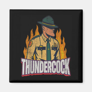 Íman Sargento Oficial Cius Thunder Bodycam Meme Engraça