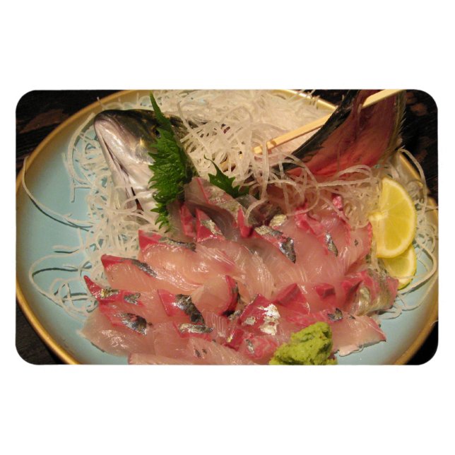 Íman Sashimi 刺 身 / Comida japonesa (Horizontal)