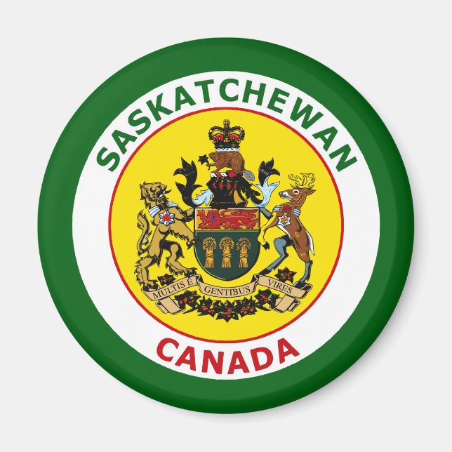 ÍMAN SASKATCHEWAN, CANADÁ (Frente)