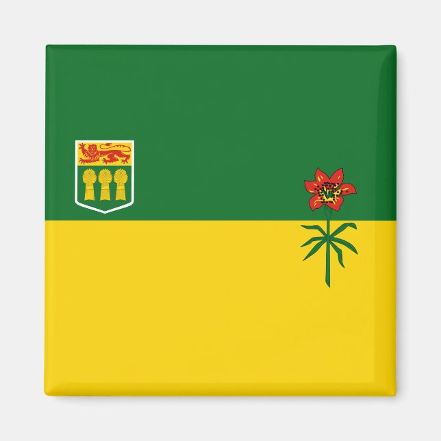 Íman Saskatchewan Flag (Frente)