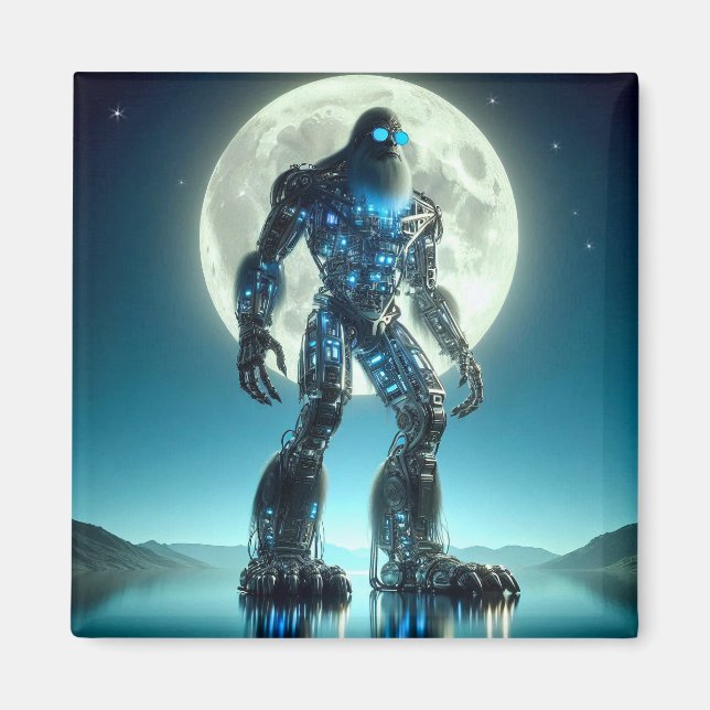 Íman Sasquatch Robot (Frente)