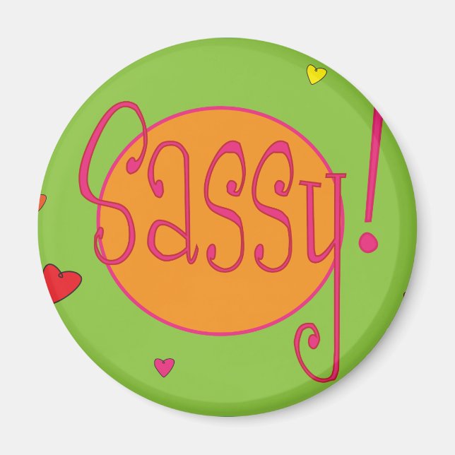 Íman Sassy Magnet (Frente)