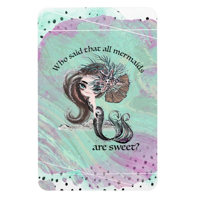 Íman Sassy Mermaid (Vertical)