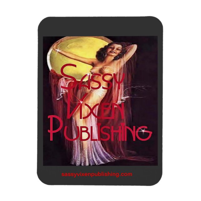 Íman Sassy Vixen Publishing Magnet (Vertical)