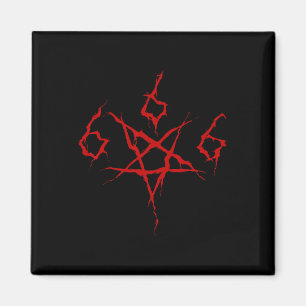 Íman Satã Diabo Satânico 666 Pentagrama Oculto Horror H