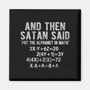 Íman Satã Disse Alfabeto Em Matemática