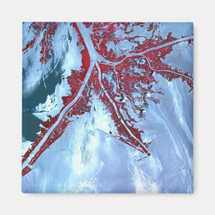 Íman Satélite falso da cor