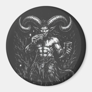 Íman Sátiro Invernal Hornado — por BurnsInHell