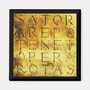 Íman Sator Rotas Símbolo Mágico Secreto Antigo