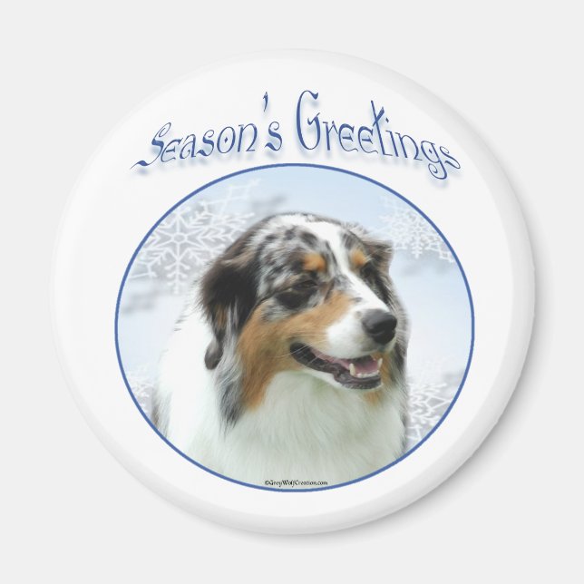 Íman Saudações Aussie Seasons - Magnet (Frente)