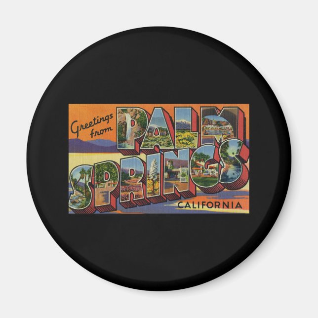 Íman Saudações da Palm Primavera California (Frente)