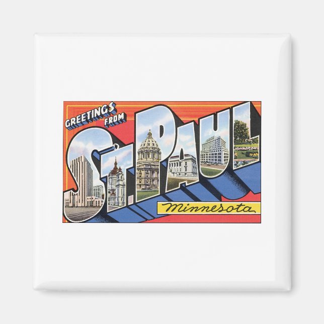 Íman Saudações da Rua Paul Minnesota (Frente)