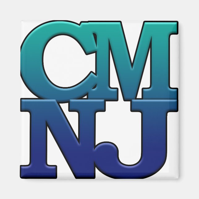 Íman Saudações de Cape May, Nova Jersey (Frente)